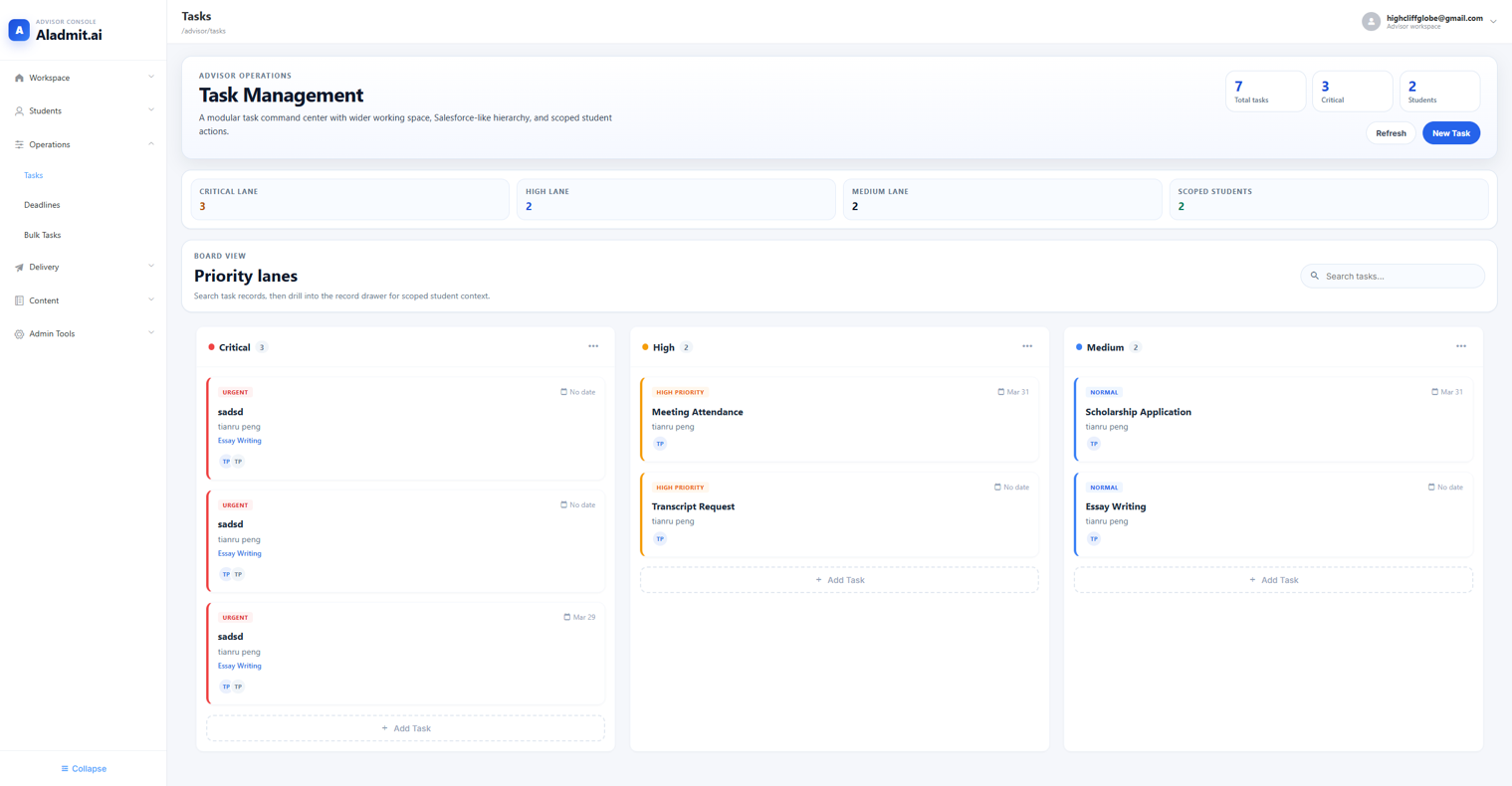 Task Management Interface